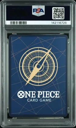 2025 ONE PIECE JAPANESE EB03-EXTRA BOOSTER #062 TRAFALGAR LAW ALT ART PSA10 - Image 2