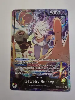 Jewelry Bonney OP15 -EB04 (Leader Alt Art) One Piece TCG NM 🔥🔥🔥 - Image 2