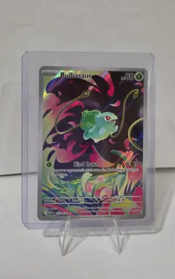 Bulbasaur 133/132 Me01: Mega Evolution Illustration Rare Description - Image 1