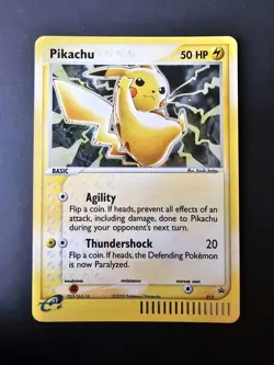 Pokemon Pikachu Black Star Promo 012 E-Reader Holo Card 2003 WOTC - Image 1