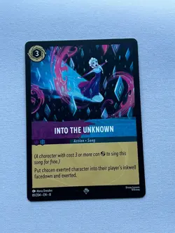 Into the Unknown - 81/204 Super Rare - Reign of Jafar Disney Lorcana - Image 1