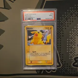 Pokemon Cards PSA Graded Mint PSA 9 Pikachu Pop Series 4 2006 #13 13/17 - Image 1