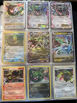 Pokemon Rayquaza Card Lot - Image 1