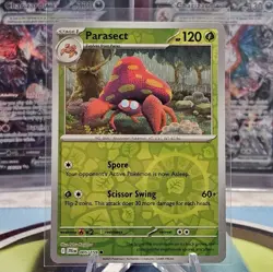 Parasect 005/159 Reverse Holo Journey Together Pokemon S&V - NM/M - Image 1