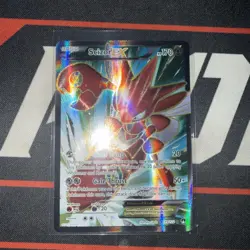 Pokemon TCG Scizor EX Full Art Ultra Rare Holo Card 119/122 - Image 1