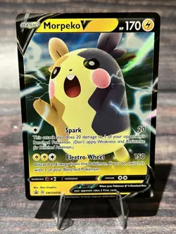 Morpeko V SWSH056 SWSH: Sword & Shield Promo Cards NM - Image 1