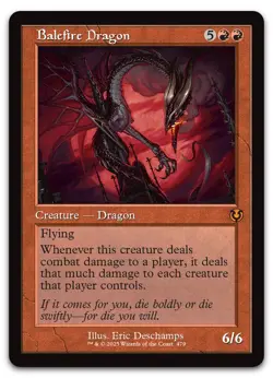 Balefire Dragon (Retro Frame) #479 (NM) Innistrad Remastered INR Magic MTG - Image 1
