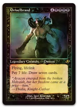 Griselbrand (Retro Frame) #381 (Foil) (NM) Innistrad Remastered INR Magic MTG - Image 1