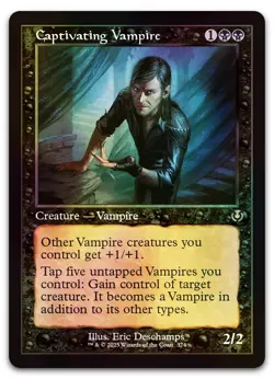 Captivating Vampire (Retro Frame) #374 (Foil) NM Innistrad Remastered Magic MTG - Image 1