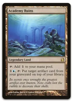 Academy Ruins #219 (NM) Modern Masters MMA Magic MTG - Image 1