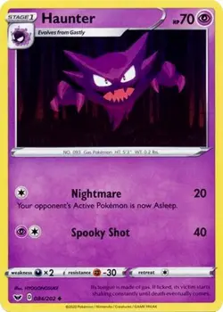 1x Haunter (#084/202) NM Eng Pokemon - Sword & Shield - Image 1