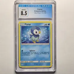 CGC 8.5 Piplup 31/156 Ultra Prism Pokemon - Image 3