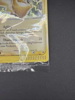 SEALED 2003 Pokemon Pikachu 012 Meowth 013 Black Star Promo Holo WOTC E-Reader - Image 2