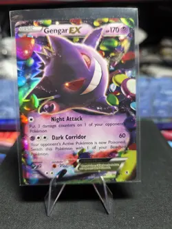 Pokemon Gengar EX Ultra Rare Holo 34/119 XY-Phantom Forces 170 HP Psychic - Image 1