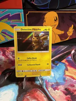 Detective Pikachu Promo SM190 NM Condition Pokemon TCG - Image 1