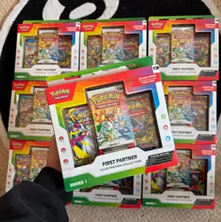 Pokemon TCG First Partner Illustration Collection Series 1 Brand New Sealed - Image 1