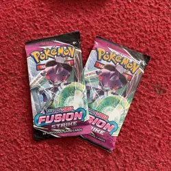 Pokemon Sword & Shield Fusion Strike Booster Pack - Genesect Artwork - Image 1