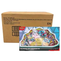 Pokemon TCG Salamence & Reshiram EX PREMIUM COLLECTION BOX CASE Sealed 6 Boxes🔥 - Image 1