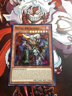Yu-Gi-Oh! TCG Burst Protocol - Royal Archfiend BPRO-EN014 Ultra Rare - Image 1