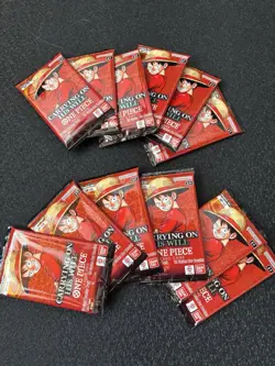 12x One Piece TCG OP-13 Sealed Booster Pack from Sealed Box Official OP Store - Image 1
