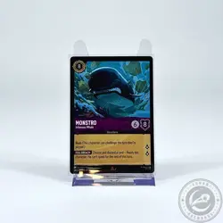 Monstro Infamous Whale 64/204 Rare Lorcana Reign of Jafar NM Disney - Image 2