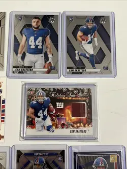 Cam Skattebo 2025 Panini Football NY Giants Rookie Lot Of 14 - Image 5