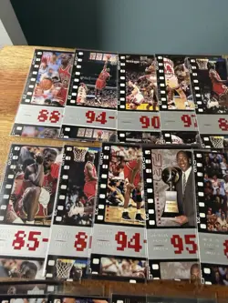 35 Card Lot Michael Jordan MJ Timeframe Upper Deck 1998 - Image 2