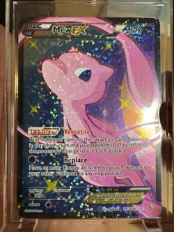 Pokemon TCG Mew EX Legendary Treasure Radiant Collections - Image 1
