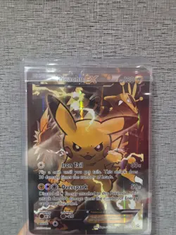 Pokemon Pikachu TCG EX Jumbo Black Star Promo Card XY124 - Image 1