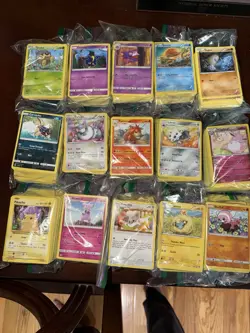 100 Deck Mixed Bulk Pokemon Cards 15 Of Them - Image 1