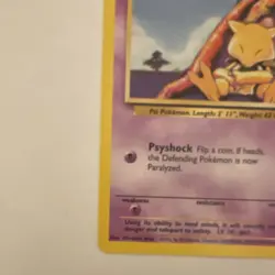 Pokemon Abra & Kadabra Base Set Lot 2 Cards Wizards English 1999 - Image 5