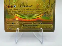 Mega Charizard Y ex 294/217 Gold Mega Hyper Rare Ascended Heroes Pokemon Card - Image 5