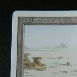 BADLANDS : MTG : REVISED : DUAL LAND : VERY FINE/NEAR MINT : 1994 : SEE PHOTO'S - Image 3
