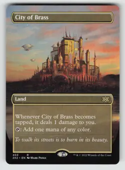 City of Brass (Borderless) *Non-Foil* 2X2 403 NM - Image 1