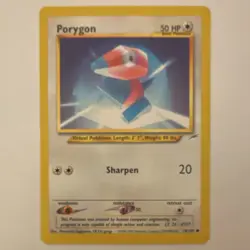 Pokemon Porygon Neo Destiny 78/105 Basic English Common Regular Unlimited - Image 1