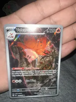 Pokemon TCG 2025 Volcarona Black Bolt Illustration Rare 100/086 Near Mint - Image 3