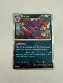 Pokemon Gengar 050/088 Holo Rare Perfect Order ME03 NM - Image 1