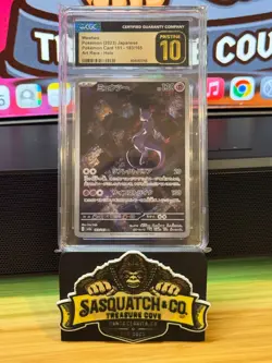 Pokemon TCG CGC Pristine 10 Mewtwo 183/165 Art Rare 151 sv2a - Image 1