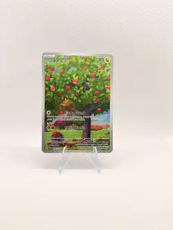 Applin 185/167 Illustration Rare NM Twilight Masquerade Pokemon Card IR - Image 1