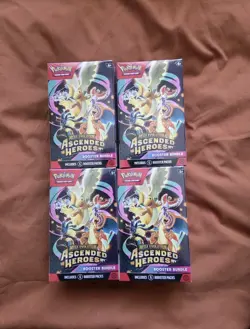 Pokemon TCG: Ascended Heroes - Booster Bundles 4x - SEALED - Image 1