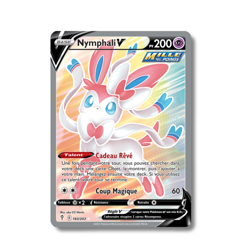 Carte Pokemon Francaise - Nymphali V 183/203 - EB7 Evolution Celeste - Image 1