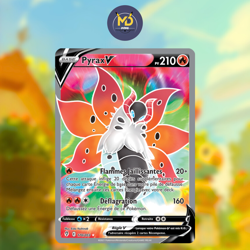 Carte Pokemon Francaise - Pyrax V 170/203 - Evolution Celeste - Image 1