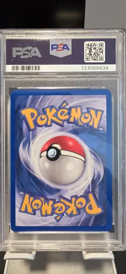 2000 Pokemon Team Rocket First Edition Dark Machamp Holo #10 PSA 8 - Image 2