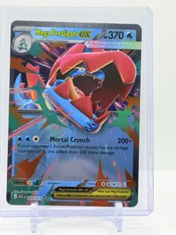 2026 Pokemon MEGA FERALIGATR EX 043/217 Holo Double Rare Ascended Heroes - NP 💎 - Image 1
