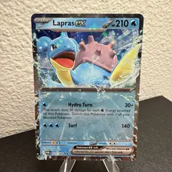 Lapras ex 022/088 Me03: Perfect Order Holo Double Rare NM Pokemon TCG - Image 3