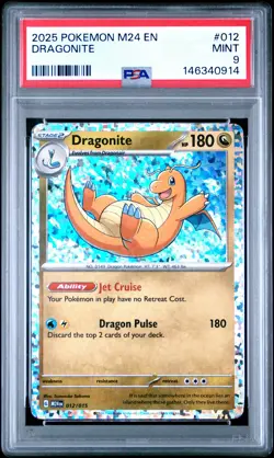 PSA 9 Dragonite 012/015 Mcdonald's Collection Holo 2024 Pokemon - Image 1