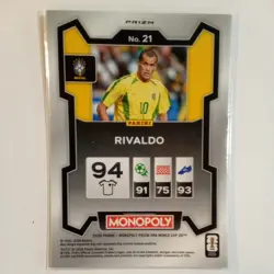 Rivaldo Blue Wave - 2026 Panini Monopoly FIFA World Cup - Image 2