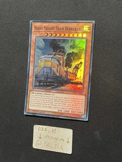 Yugioh - Heavy Freight Train Derricrane - INCH-EN046 - Super Rare - 1st Ed - NM - Image 4