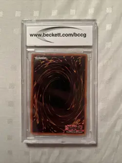 Beckett BCCG 10 2002 YU-GI-OH! Nobleman of Crossout Pharaohs Servant 1st Edition - Image 2