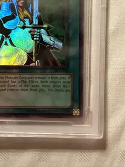 Beckett BCCG 10 2002 YU-GI-OH! Nobleman of Crossout Pharaohs Servant 1st Edition - Image 5